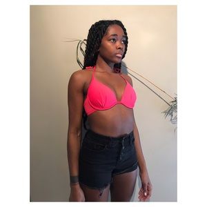 Bright Pink Bikini Top